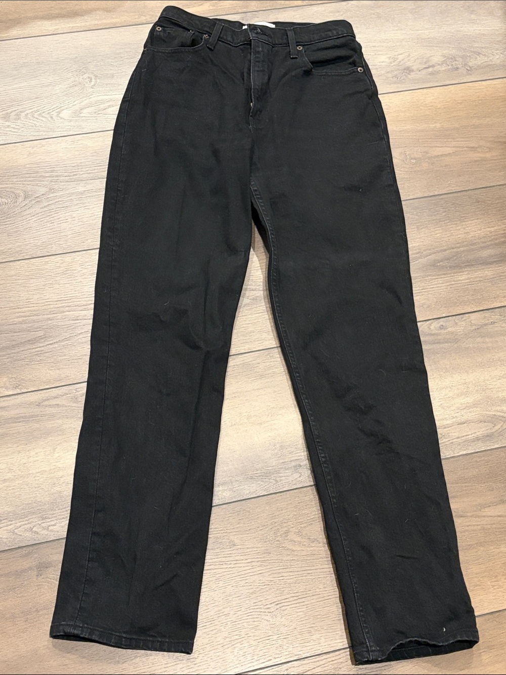 Abercrombie & Fitch 90s Straight Ultra High RiseBlack Straight Leg Women’s Jeans